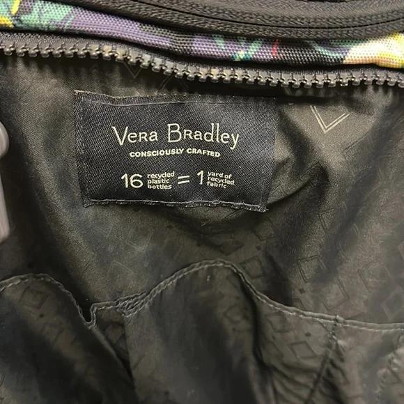 Vera Bradley Floral Backpack - Navy and Multicolor - Picture 6 of 16